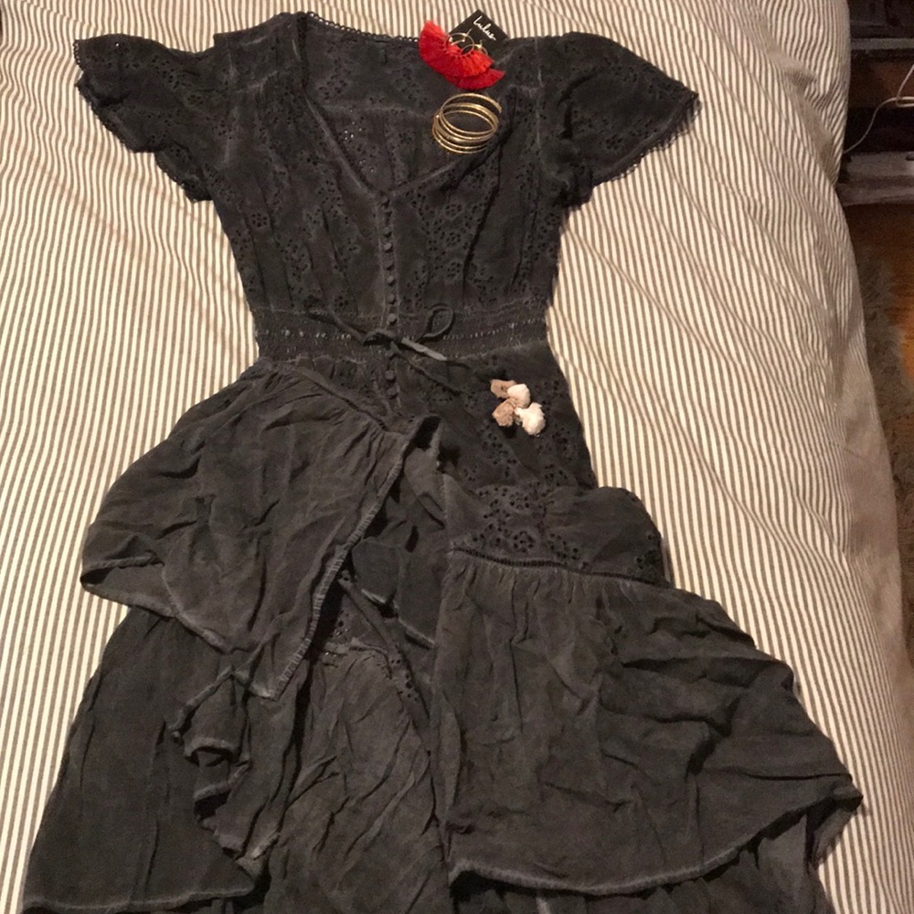 Like new Young Fabulous & Broke high-lo maxi dress